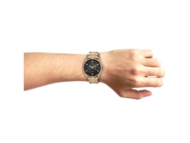 CITIZEN BU402354E Mens CTO Eco-Drive Rose-Gold Stainless Steel Watch