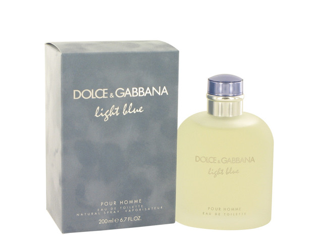 Light Blue by Dolce & Gabbana Eau De Toilette Spray 6.8 oz for Men (Package of 2)