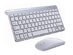 2.4G Wireless Keyboard & Mouse Combo (White)
