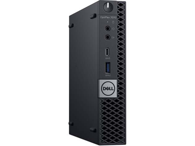 Dell OptiPlex 7070 Micro Core i7-9700T 16GB RAM 512 GB SSD Windows 10 Pro (Refurbished