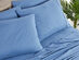 Bamboo 2000 Count 6-Piece Sheet Set with SnugGrip (Blue/Twin)