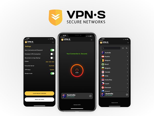 VPNSecure Online Privacy: Lifetime Subscription
