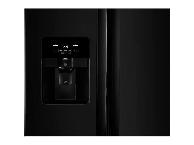 Whirlpool WRS325SDHB 25 Cu. Ft. Black Side-by-Side Refrigerator