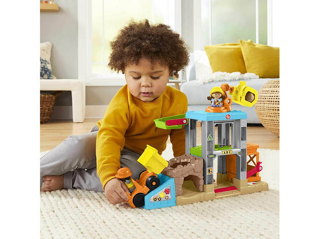 Fisher-Price GWD30 Little People Load Up n Learn Construction Site