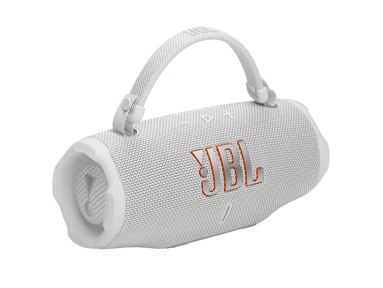JBL Charge 6 (2025) Portable Speaker - White (Open Box)