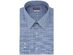 Van Heusen Men's Flex Classic/Regular-Fit Stretch Wrinkle-Free Check Dress Shirt Blue Size 15.5-34-35