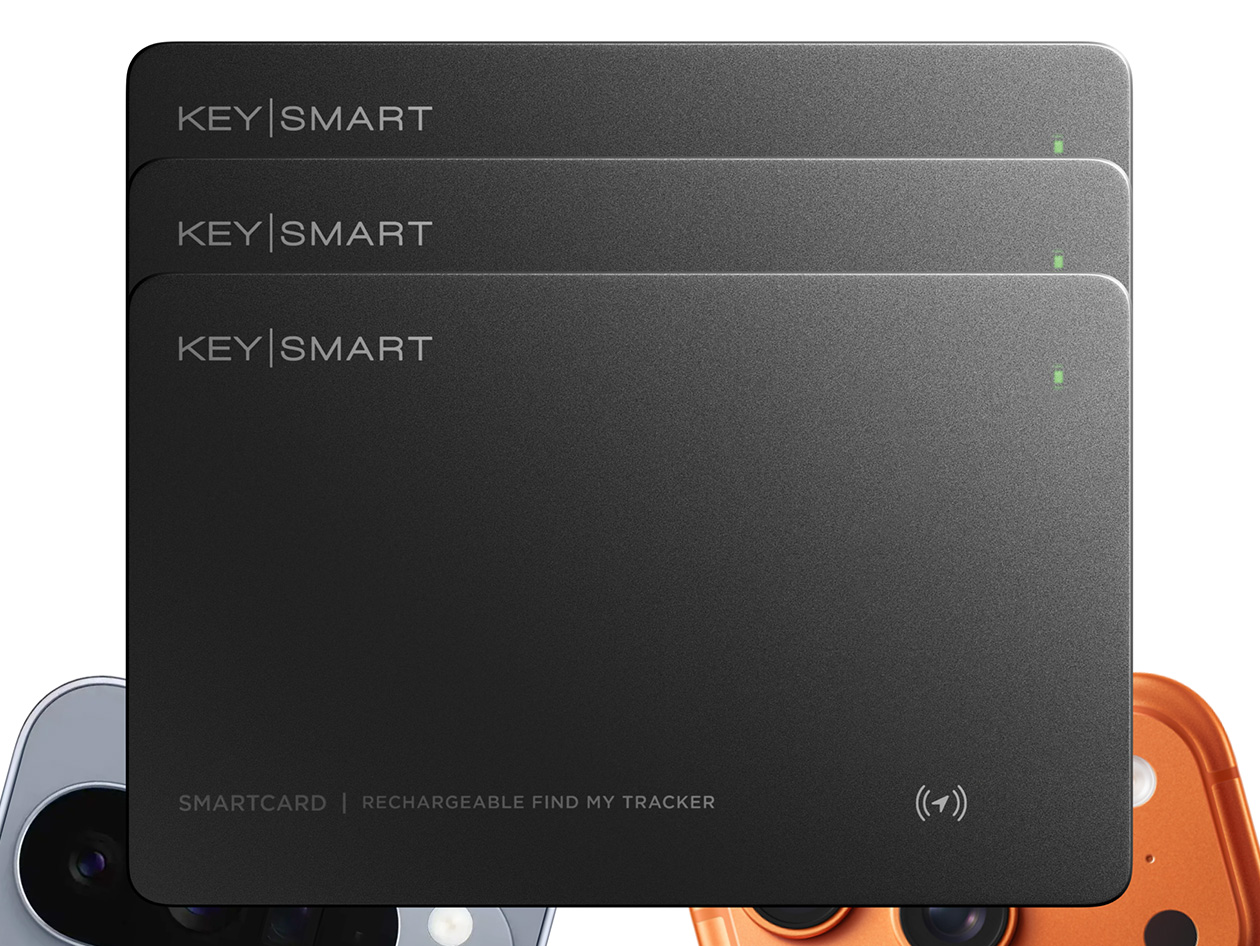 KeySmart SmartCard (Gen 3/Rechargeable/3-Pack)