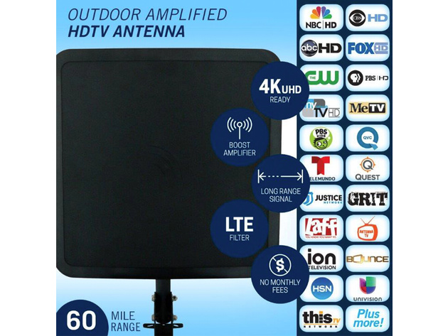 Winegard FL6550S FlatWave Air Outdoor HDTV Antenna