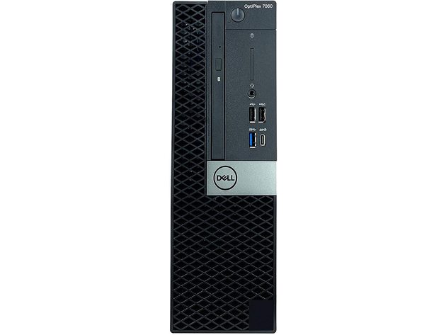 Dell Optiplex 7060 Small Form Factor Computer PC, 3.20 GHz Intel i5 Quad Core Gen 8, 4GB DDR4 RAM, 2TB SATA Hard Drive, Windows 10 Professional 64 bit, No Screen Screen (Renewed)