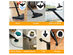 Costway 1500W Heavy Duty Steam Cleaner Mop Multi-Purpose Steam Cleaning 4.0 Bar 1.5L - Orange & Black