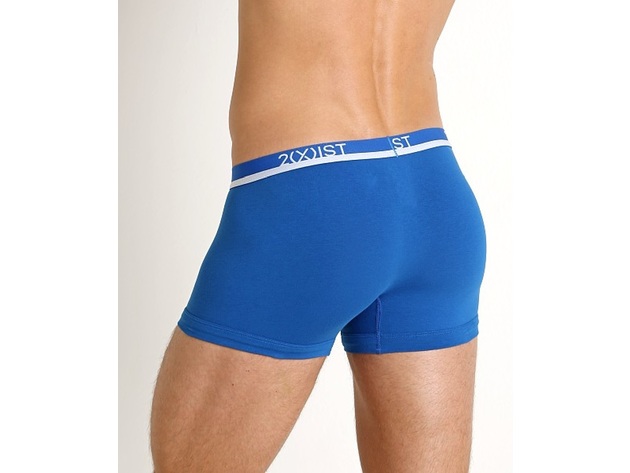 2XIST Men's Cotton Strech Trunk 4 Pack Multi Size Large