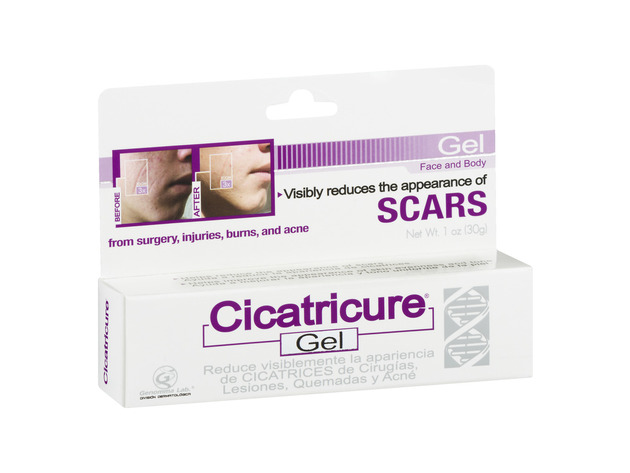 Cicatricure Scar Diminishing Gel for Face and Body, Unique Formula Improves Skin Tone,1 Ounce