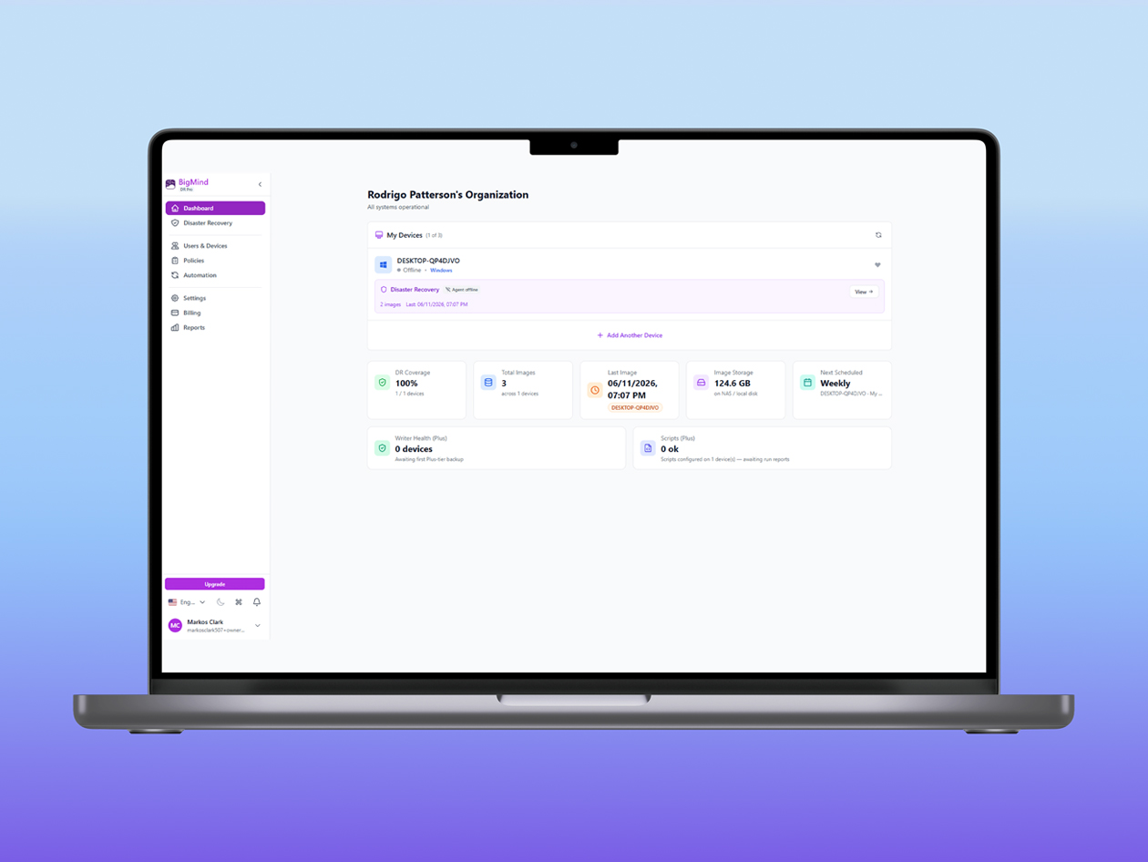 BigMind Data Recovery Plus Plan: Lifetime Subscription