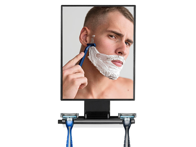 Deluxe Large Fogless Shower Shaving Mirror