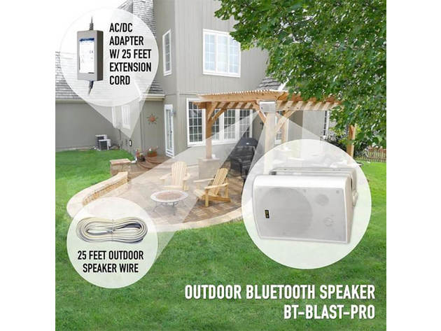 Sound Appeal SABLAST6GR BT BLAST Indoor/Outdoor Bluetooth Speaker