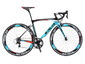 700C Carbon Fiber Road Bicycle Blue
