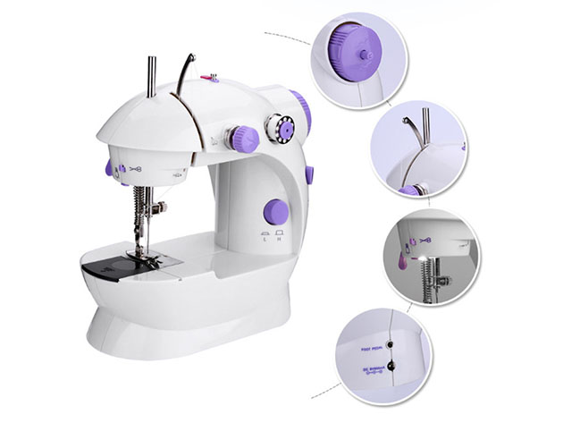 12-Stitch Electric Desktop Sewing Machine 