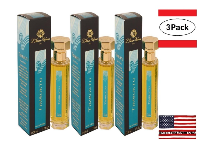 3 Pack Timbuktu by L'artisan Parfumeur Eau De Toilette Spray 1.7 oz for Men