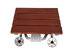 Costway Folding Bath Seat Bench Shower Chair Wall Mount Solid Wood Construction