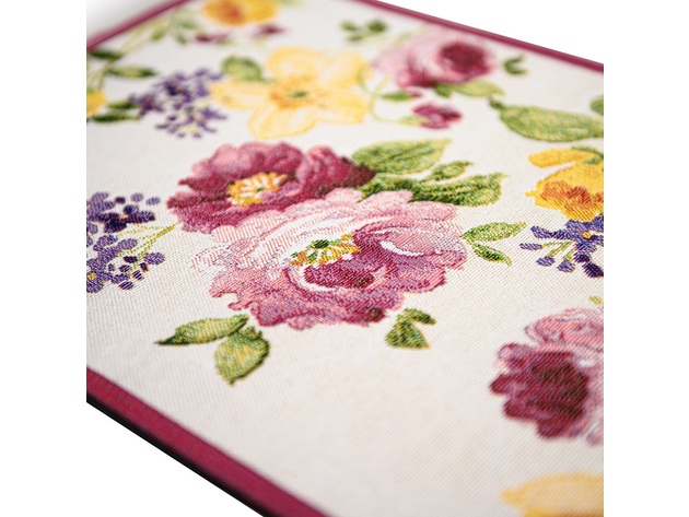 Homvare Table Placemats, Holiday Dinner, Parties, Home Décor, Woven Tapestry 13”X19”-Set of 4 - Beige