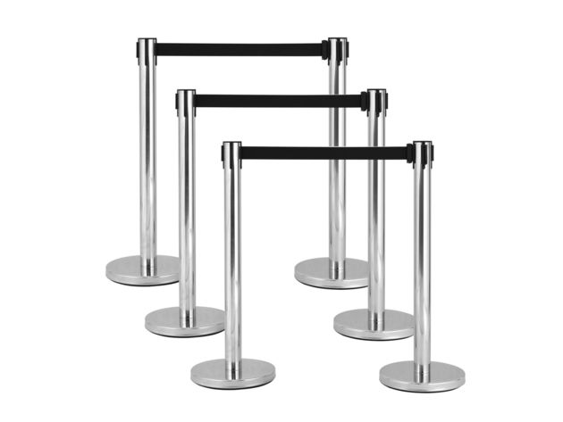Electriduct Retractable Belt Crowd Control Stanchions – TC-XT-STANCHION