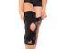 BioSkin Premium Bracing Lightweight Breathable Hinged Knee Skin Front Closure, Medium: 14 Inches - 16 Inches, Black