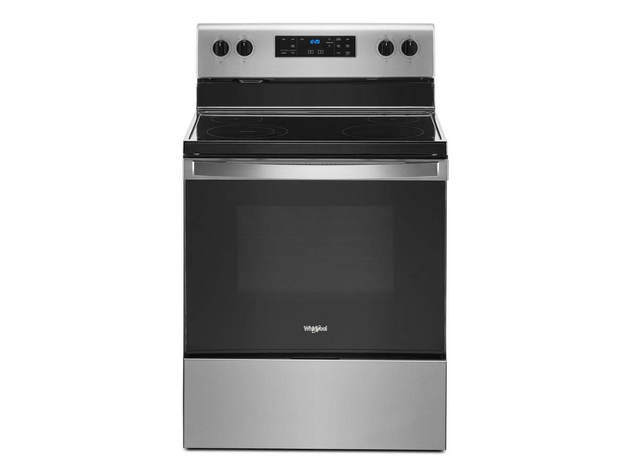 Whirlpool WFE515S0JS 5.3 Cu. Ft. Stainless Electric Range with Frozen Bake Technology