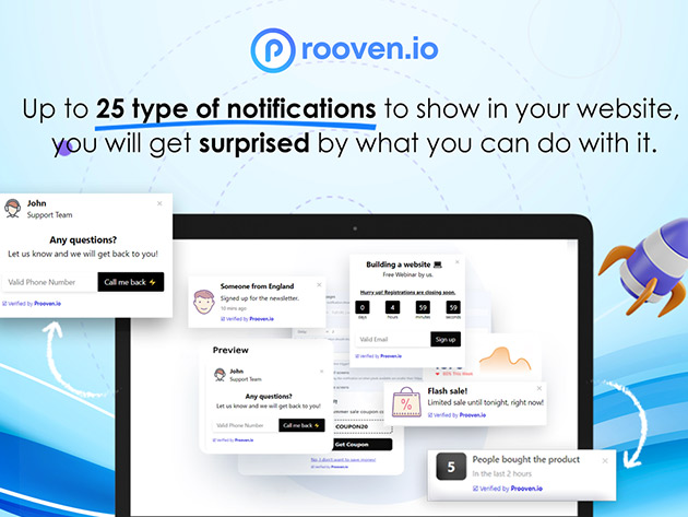 Prooven.io: Automated Smart Social Proof Software (Advanced Plan)
