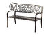 Costway Garden Bench Outdoor Furniture Porch Path Loveseat Chair - Bronze