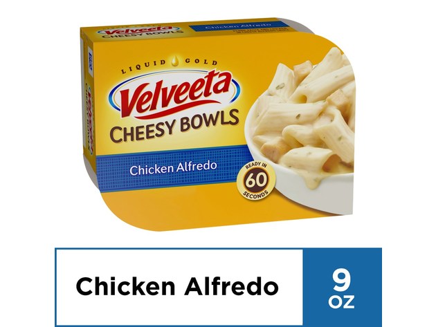 Velveeta Liquid Gold Cheesy Bowls Chicken Alfredo Cheese Sauce Penne