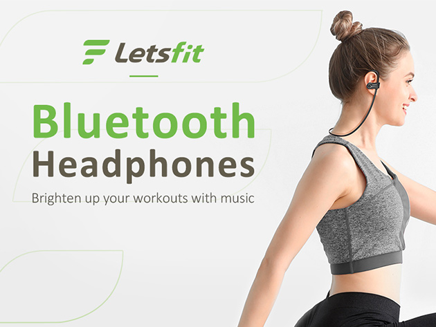 Letsfit U8L Wireless Sports Bluetooth Headphones