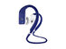 JBL ENDURJUMPBLU Endurance JUMP Waterproof Wireless Sport In-Ear Headphones - Blue
