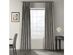 Exclusive Fabrics & Furnishings Vintage Textured Faux Dupioni Silk Single Curtain Panel, Size: 96 x 50 inches, Silver