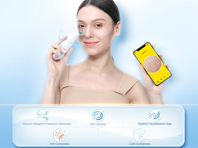 Multifunctional Visual Pore Cleaner Device
