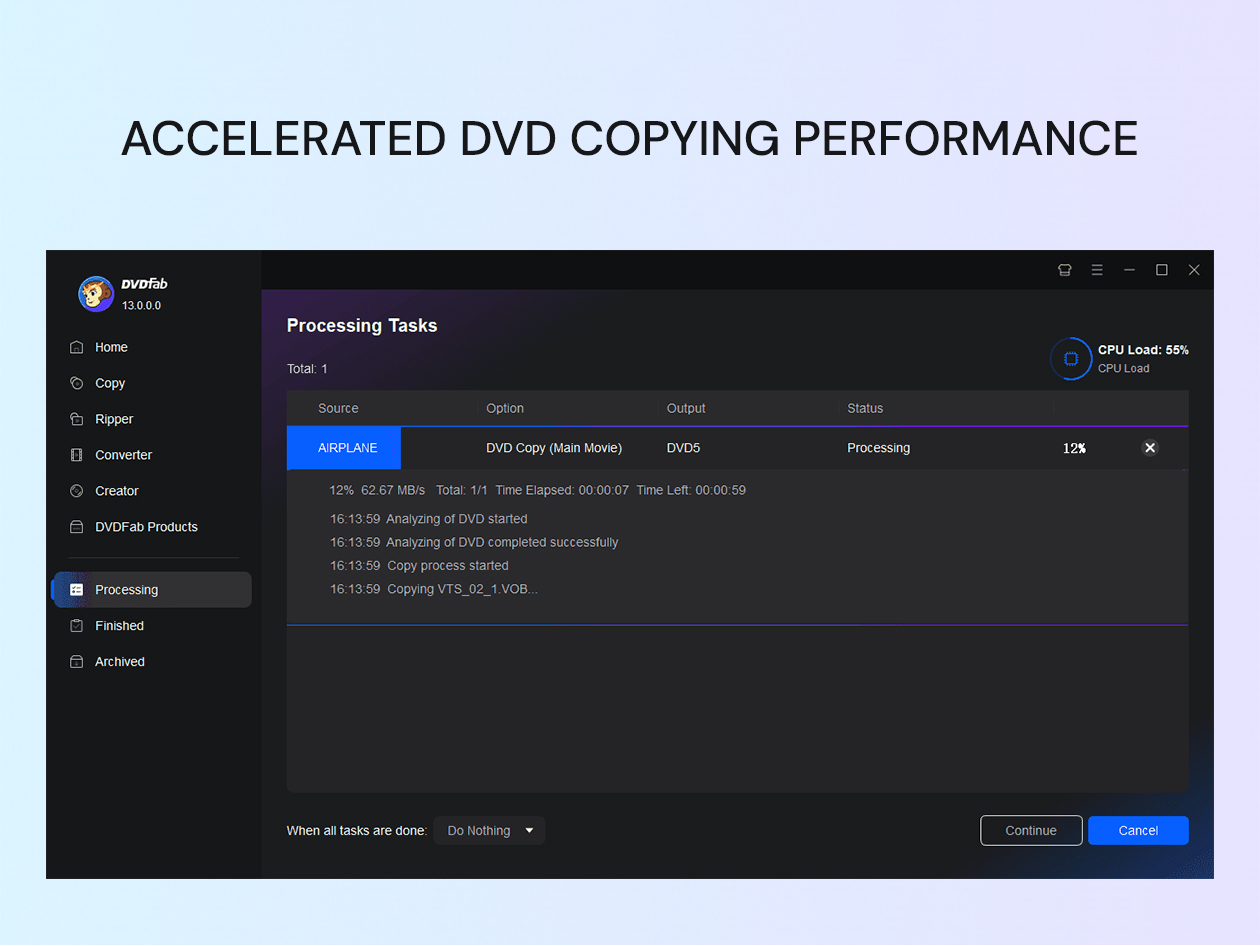 DVDFab DVD Copy: Lifetime Subscription (Windows)