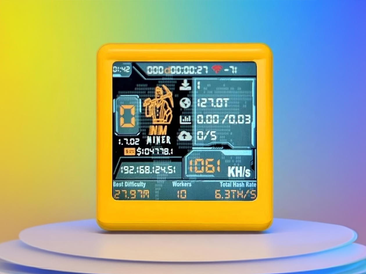 BlockChance Bitcoin Ticket Super Miner Yellow