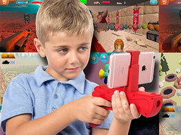 Augmented Reality Portable Game Gun for Smartphones