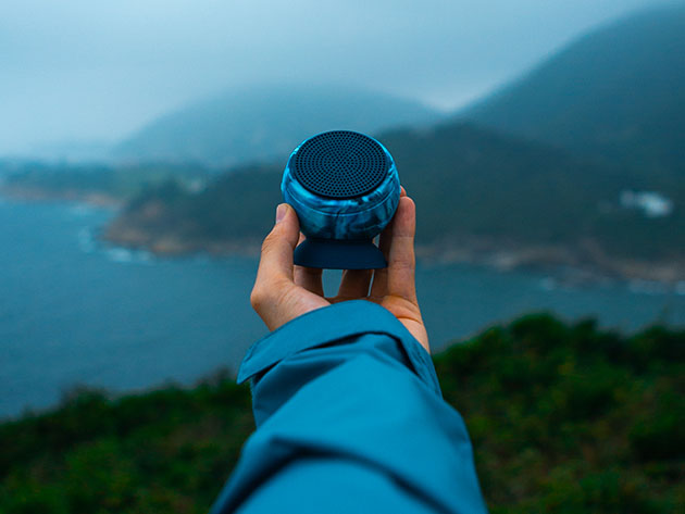 The Barnacle PRO 100% Waterproof Bluetooth Speaker (Pelagic Blue)