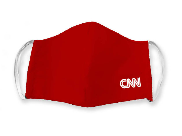 CNN Face Mask with Filter Pocket