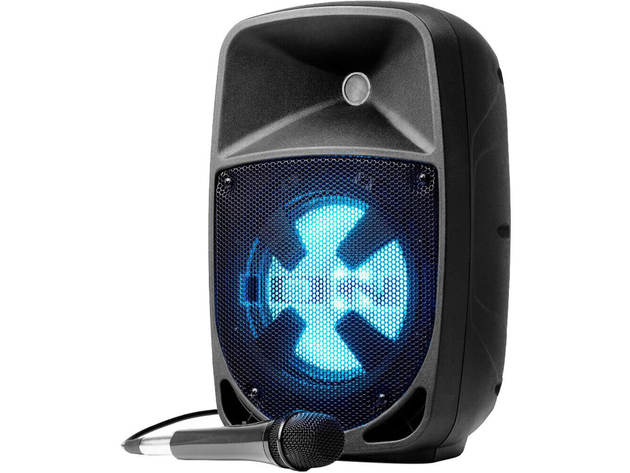 Ion Audio PROGLOW8XUS Pro Glow 8 Compact High-Power PA System With Lights