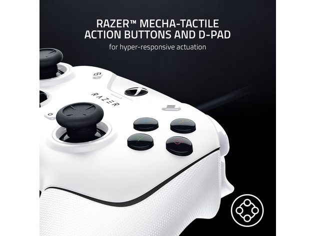 Razer Wolverine V2 Wired Gaming Controller for Xbox & PC with Remappable Front-Facing Buttons (Refurbished)