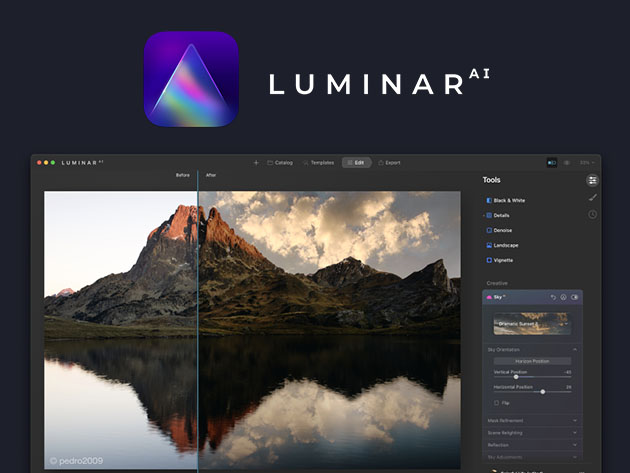 Luminar AI: Lifetime License (Mac & Windows)