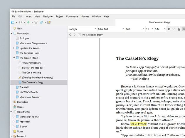 Scrivener 3: Award-Winning App For Writers (Windows) | StackSocial