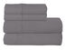 Soft Home 1800 Series Solid Microfiber Ultra Soft Sheet Set (Charcoal/Full)