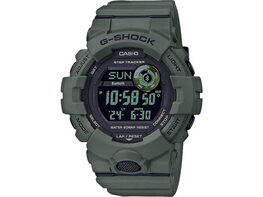 Casio GBD800UC3 G-Shock Power Trainer Resin Army Green Mens Watch