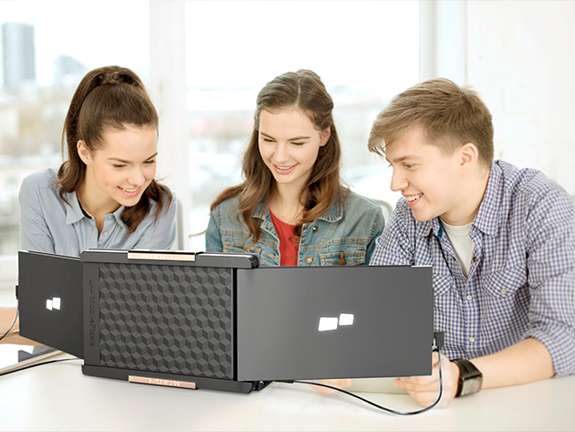 Mobile Pixels TRIO MAX: Portable Dual Screen Laptop Monitor StackSocial