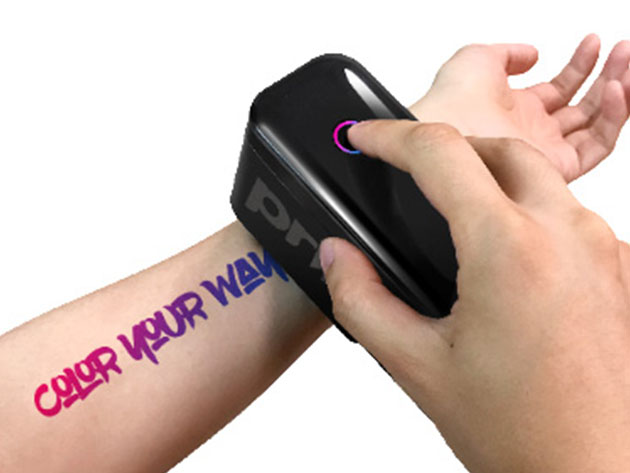 Prinker® S Tattoo Device with Black + Color Ink Sets 