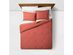 Opalhouse 2-Piece Solid Cotton Gauze Twin/Twin XL Size Tasseled Comforter Set, Rose