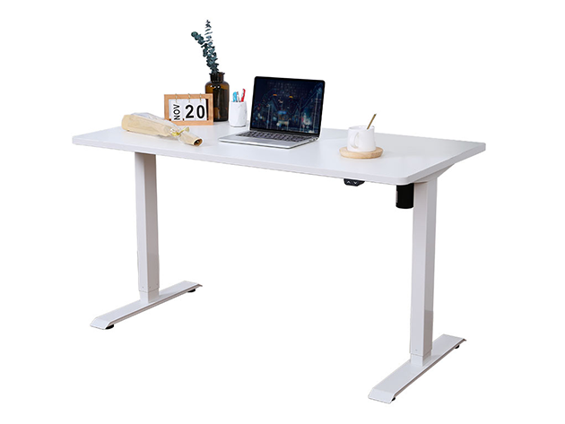 EC1 Electric Height Adjustable Standing Desk (White/55"x28")