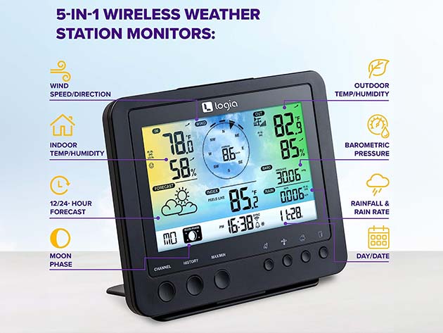 Logia 5-in-1 Wi-Fi Weather Station